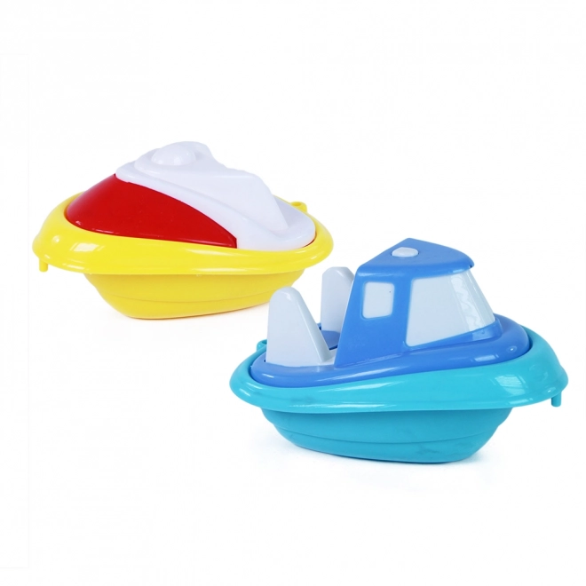 Sæt af plastbåde til vand og sand