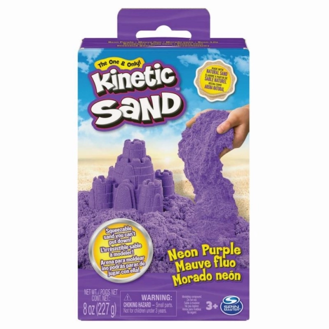 Kinetisk sand i neonfarver
