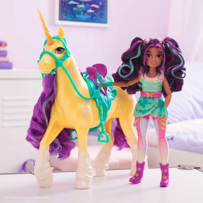 Unicorn akademi dukke 24 cm Ava