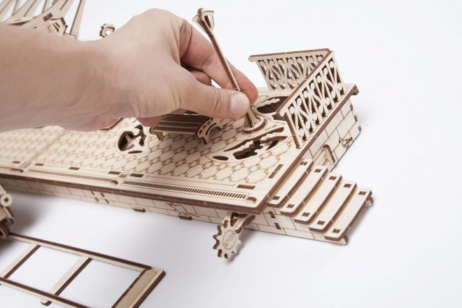 Ugears 3D puslespil - Station 196 dele