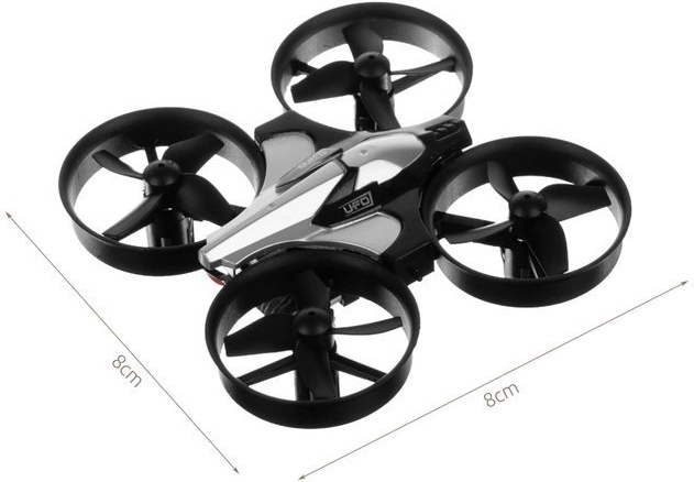 Stabil flyvning takket være 6‑akset gyroskop