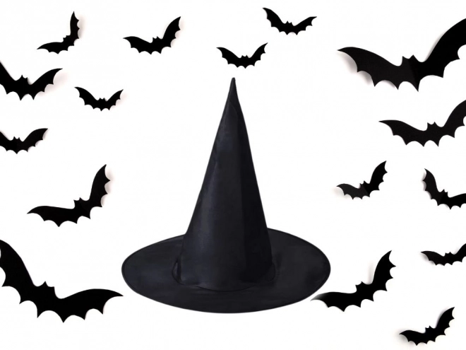 Sort heksehat til Halloween