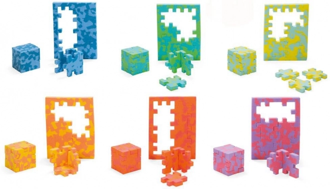 Happy Cube Pro - Sæt med 6 terninger