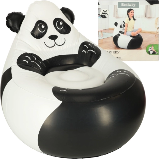 Oppustelig børnestol BESTWAY – Panda