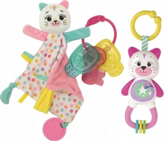 CLEMENTONI BABY Gaveæske til babyer – kat