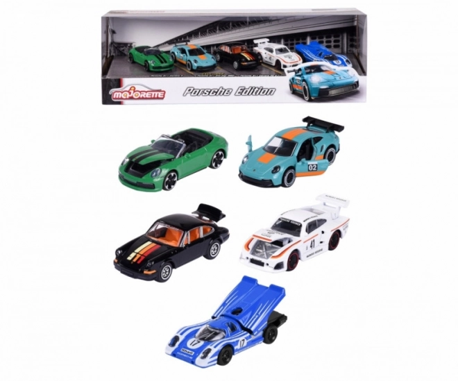Majorette Porsche Motorsport Gavesæt 5 stk
