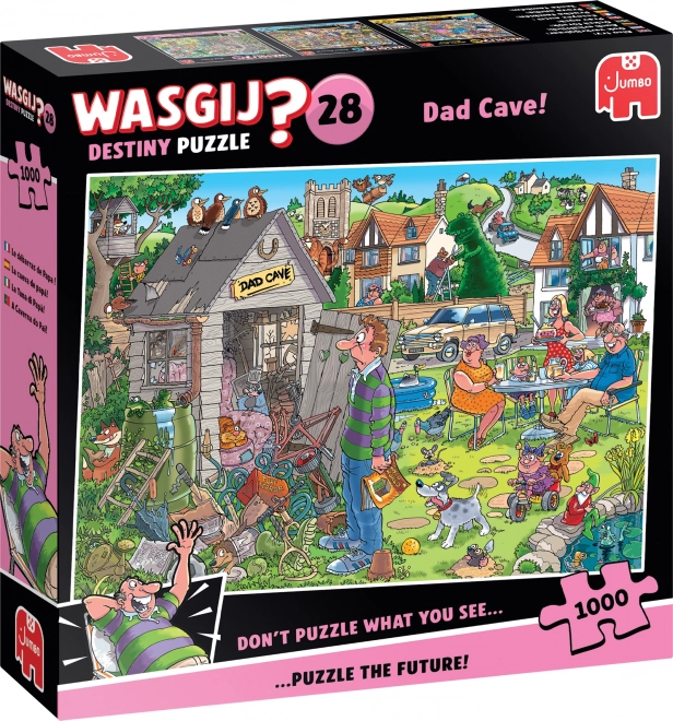 Wasgij Destiny puslespil: Fars tilholdssted 1000 brikker