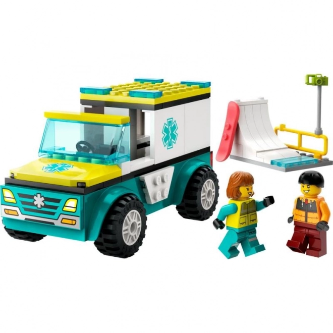 LEGO® City 60403 Ambulance og snowboarder