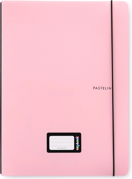 Oxybook A4 Pastelini notes i lyserød, 40 ark