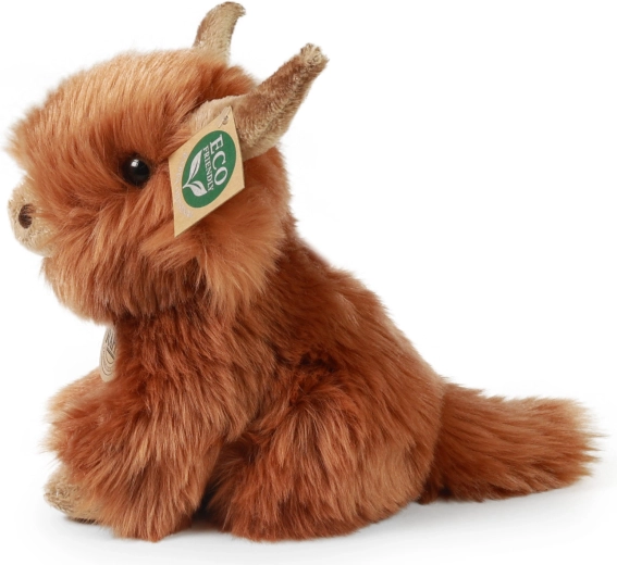 Autentisk udseende af skotsk højlandskvæg