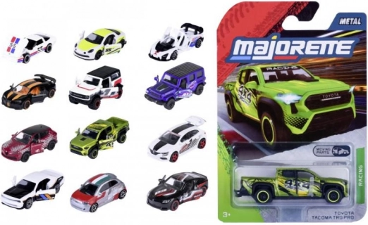 Metalbil Racing 1:64 med åbningsdele