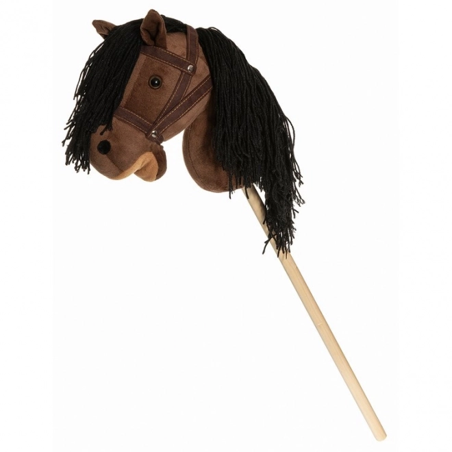 Hobby Horse brun stav på pind 80 cm