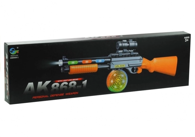 Pistol Rifler AK 868-1 Lys Spil 60 cm