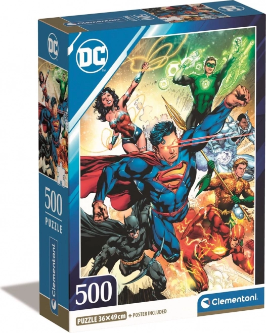500 brikker puslespil DC Comics