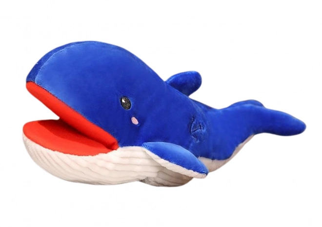 Plys maskot Blå hval 30 cm