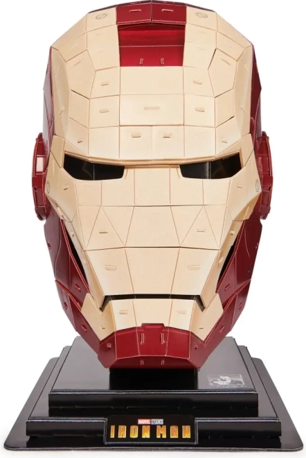 4D Build Iron Man-hjelm – 3D-byggespil på stander