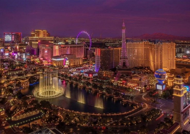 Puslespil Las Vegas, USA 1000 brikker