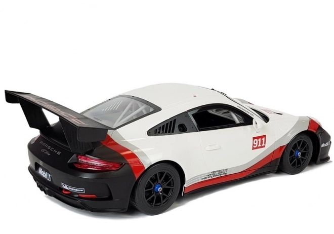 Fjernstyret bil Porsche 911 GT3 CUP Rastar 1:14 hvid