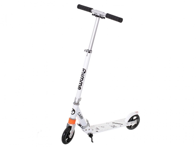 Sammenklappelig byscooter CARI 145 mm hvid-sort