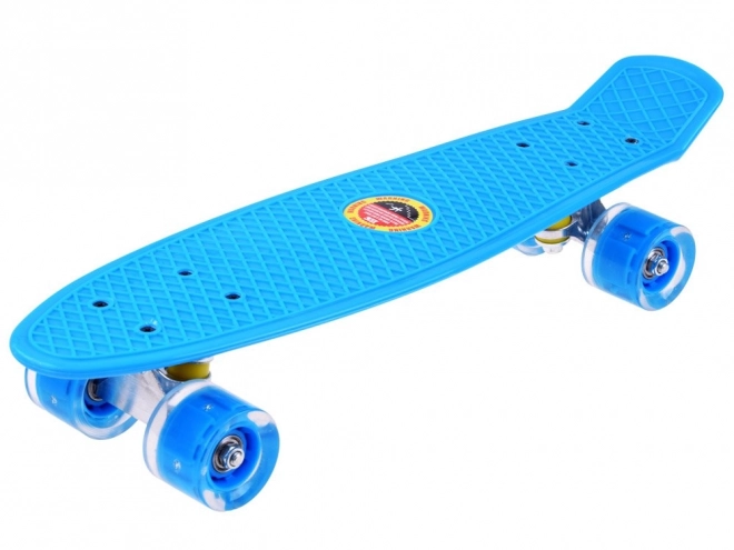 Skateboard med LED-hjul