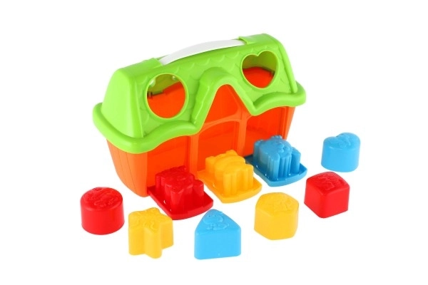 Indsatlade med former 10 stk plast 25x17x11cm 12m+