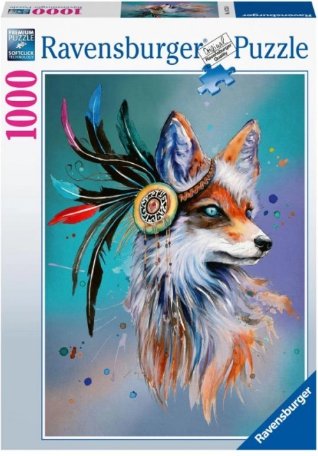 Ravensburger puslespil ræv ånd 1000 brikker