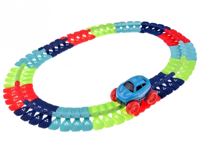 Lang fleksibel racerbane + bil 291 dele ZA4768