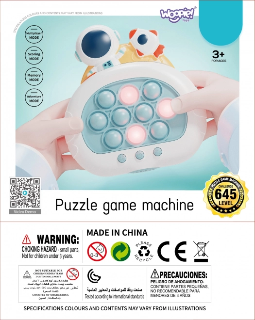 Elektriserende spil POP IT Kosmos