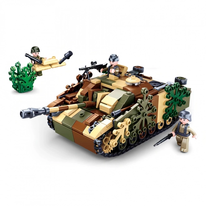Sluban Army N38-B0858 Maskeret pansret tank