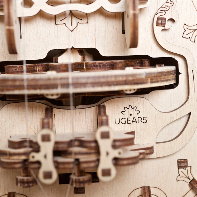 Ugears 3D Træmekanisk Puslespil Hurdy-Gurdy