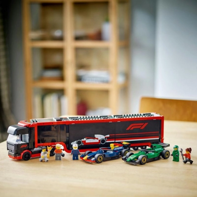 LEGO® City 60445 Lastbil F1® med biler F1® RB20 og AMR24