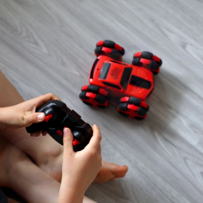 Woopie Sjovt RC bil med akrobatik 360° med fjernbetjening 2,4 GHz
