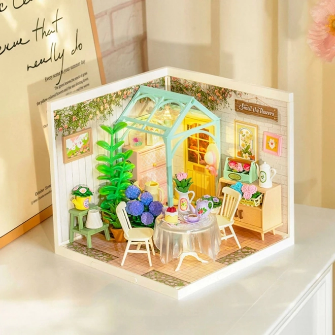 Miniature hus - hyggeligt spisestue