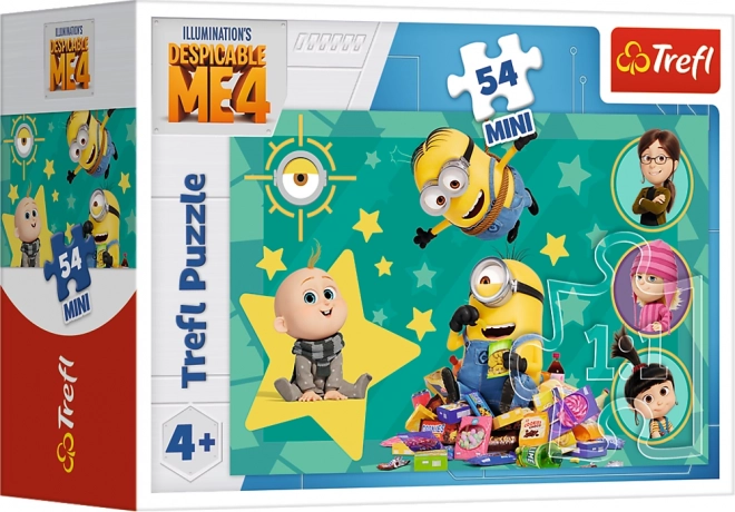 Puslespil Grusomme Mig 4: Sjov med Minions 54 brikker