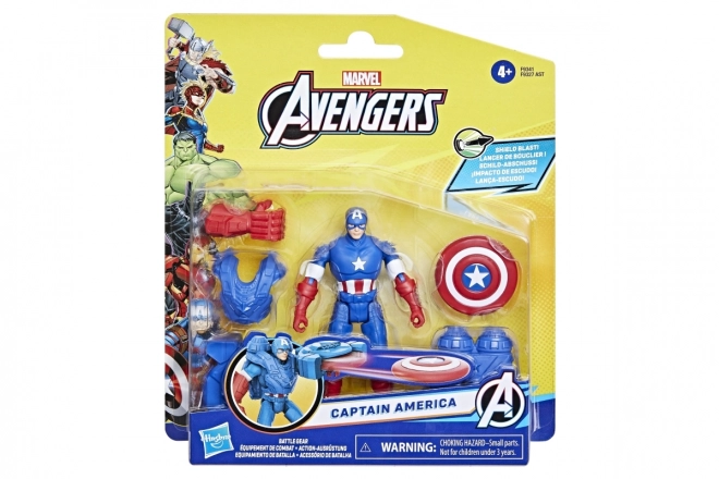 Avengers Figur, Kaptajn Amerika 10 cm