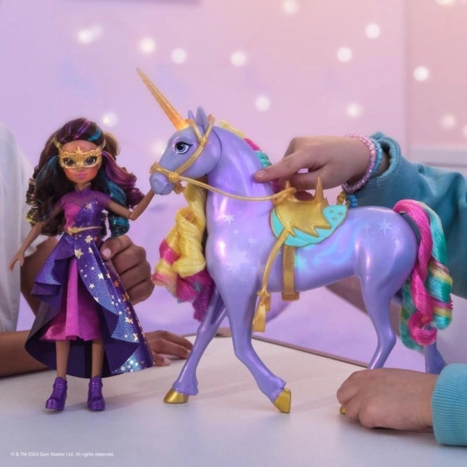 UNICORN ACADEMY LYSENDE ENHJØRNING WILDSTAR 24cm