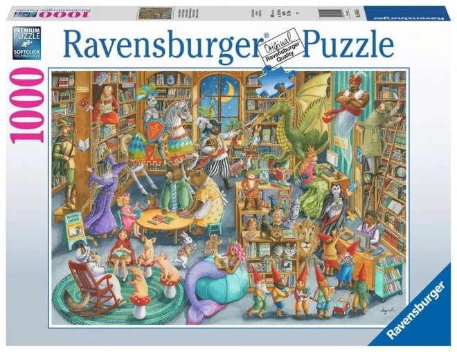 2D Puslespil 1000 Ravensburger Nord i biblioteket