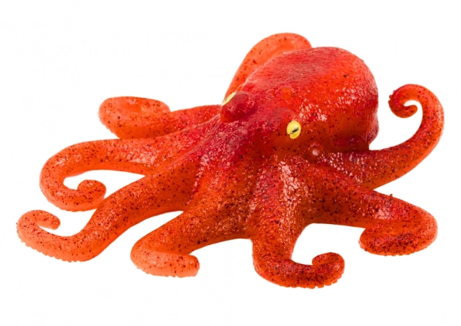 Sea World Orange blæksprutte gummifigur