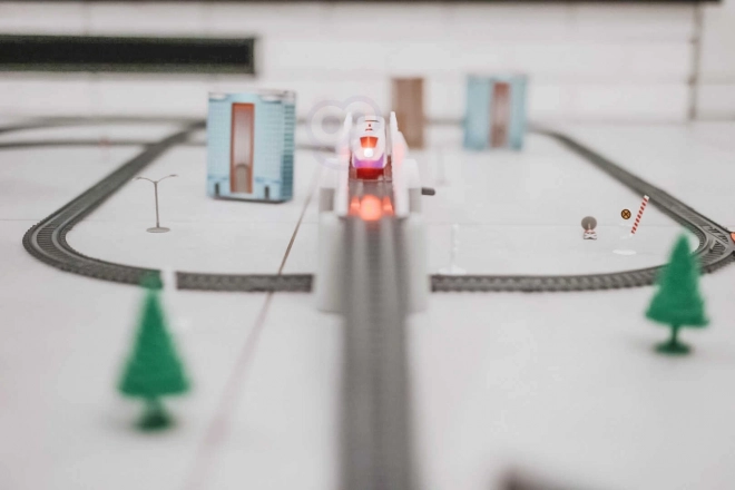 Elektrisk togsæt Woopie med bro og tunnel