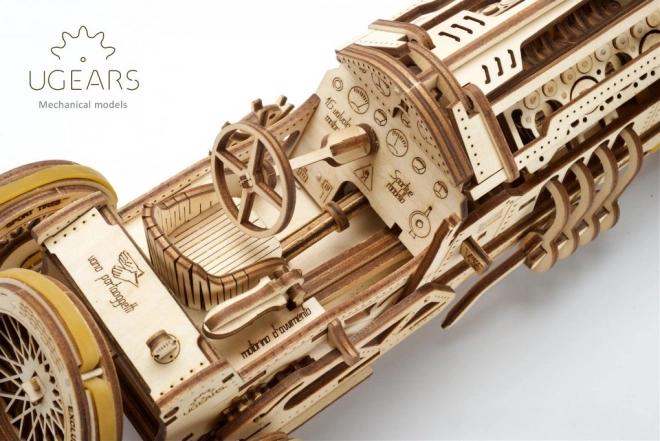 Ugears 3D puslespil - U9 Grand Prix bil 348 dele