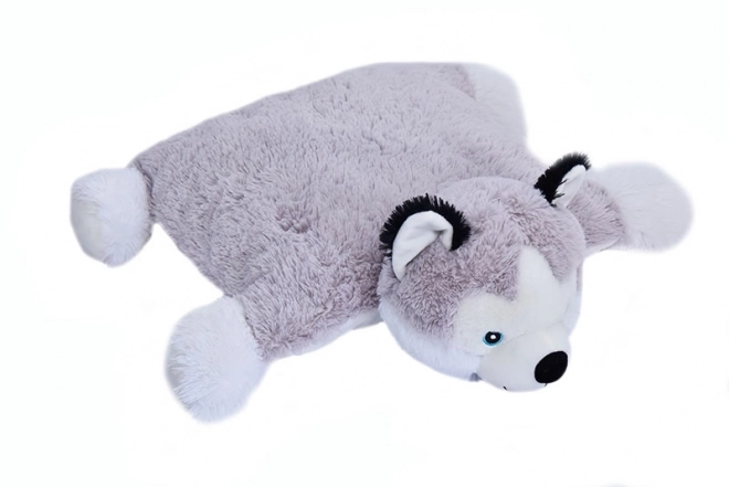Plys pude dyrefigurer - husky