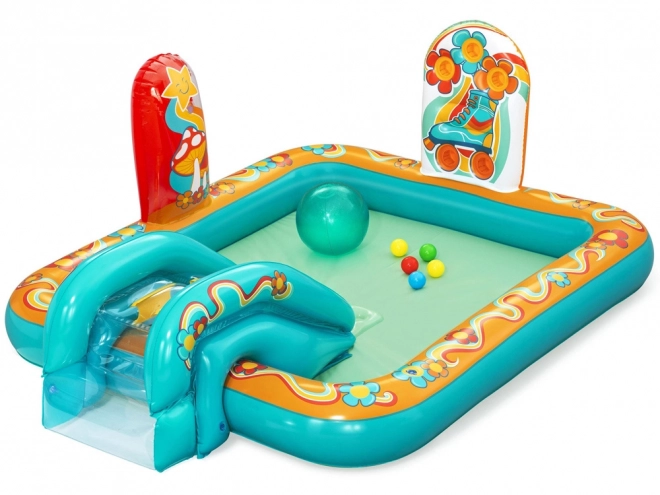 Bestway Retro Groove oppusteligt legecenter