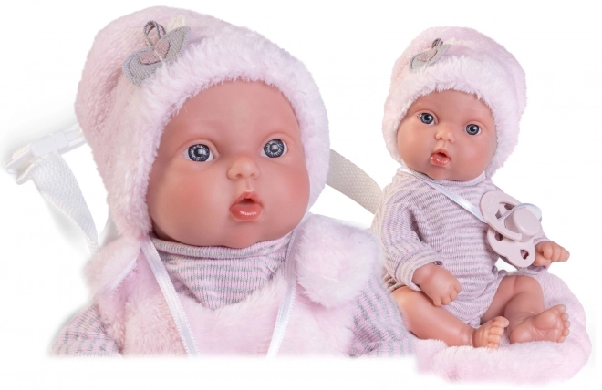 Antonio Juan 85316 Picolín - realistisk dukke baby med hele vinylkrop - 21 cm