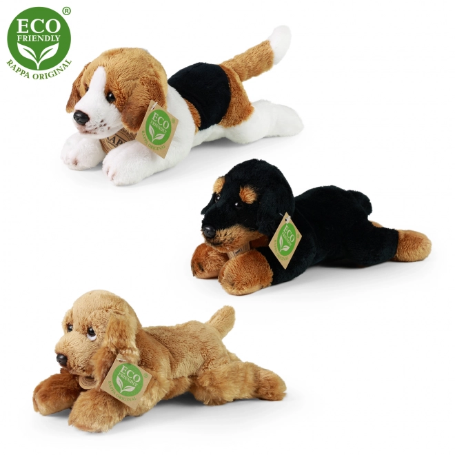 Plysbamsehund 18 cm øko-venlig