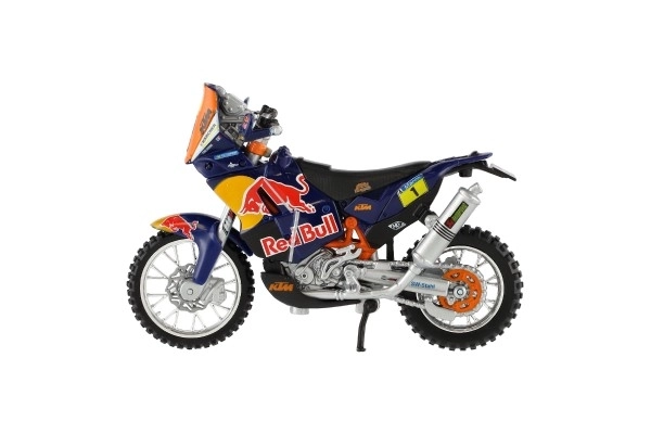 Metalmodel af motorcyklen KTM 450 Rally Dakar