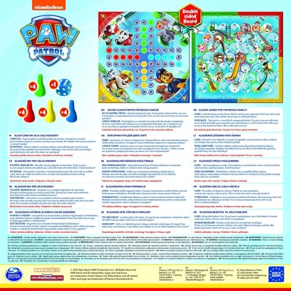 Brætspil Glæd dig, græd ikke / Hvalpeløb Paw Patro