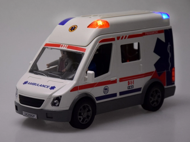 Interaktive figurer ambulancestyret lyser lyd ZA5456