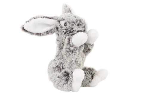 Plysbamse kanin grå 20 cm