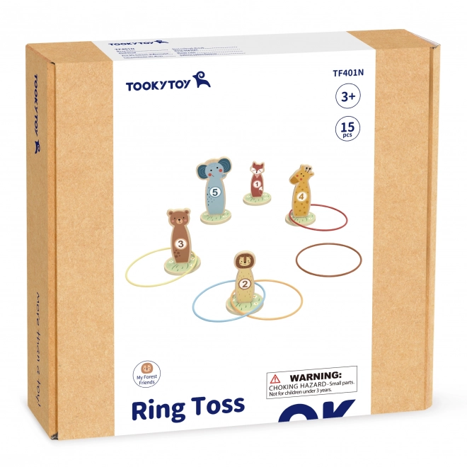 Træspil for præcision med ringe Tooky Toy