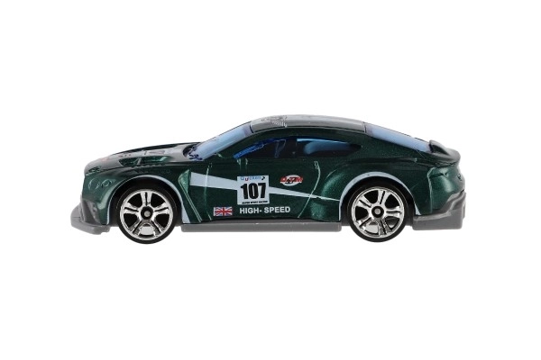 Auto racer 6 stk metal/plast 8cm til fri hånd i æske 10,5x27x4cm